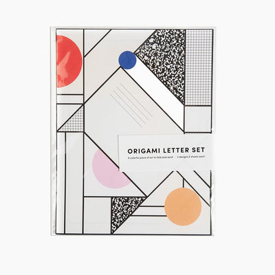 Origami Letter Set– Pacific Bright